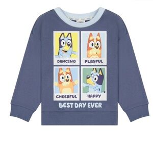 NWT Bluey Kids' Graphic Sweatshirt
